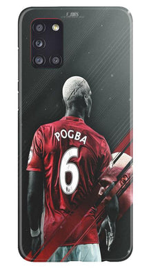 Pogba Mobile Back Case for Samsung Galaxy A31  (Design - 167)