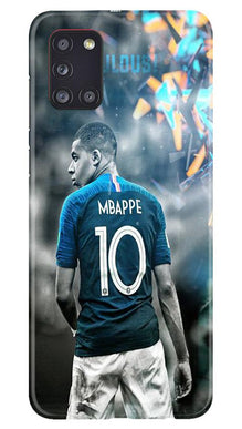 Mbappe Mobile Back Case for Samsung Galaxy A31  (Design - 170)