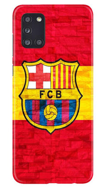 FCB Football Mobile Back Case for Samsung Galaxy A31  (Design - 174)