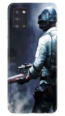 Pubg Mobile Back Case for Samsung Galaxy A31  (Design - 179)