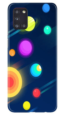 Solar Planet Mobile Back Case for Samsung Galaxy A31 (Design - 197)
