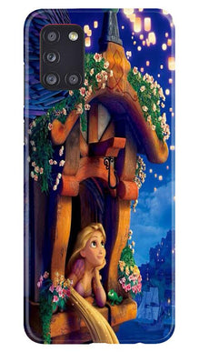 Cute Girl Mobile Back Case for Samsung Galaxy A31 (Design - 198)