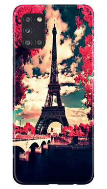 Eiffel Tower Mobile Back Case for Samsung Galaxy A31 (Design - 212)