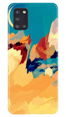 Modern Art Mobile Back Case for Samsung Galaxy A31 (Design - 236)