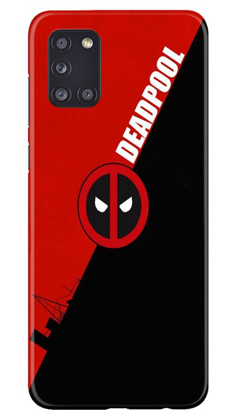 Deadpool Case for Samsung Galaxy A31 (Design No. 248)