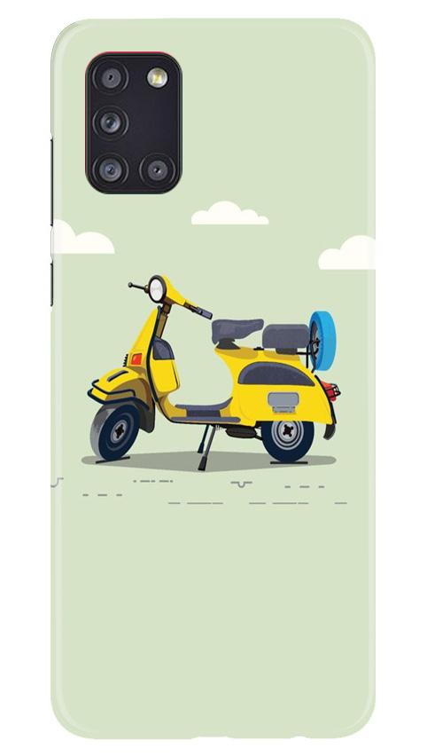 Vintage Scooter Case for Samsung Galaxy A31 (Design No. 260)