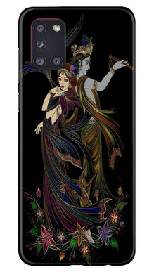 Radha Krishna Mobile Back Case for Samsung Galaxy A31 (Design - 290)
