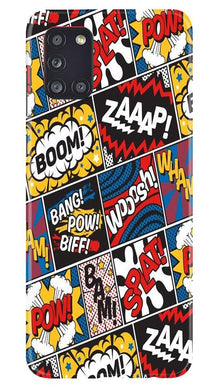 Boom Mobile Back Case for Samsung Galaxy A31 (Design - 302)