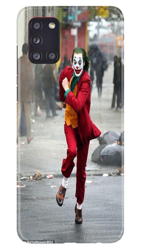 Joker Mobile Back Case for Samsung Galaxy A31 (Design - 303)