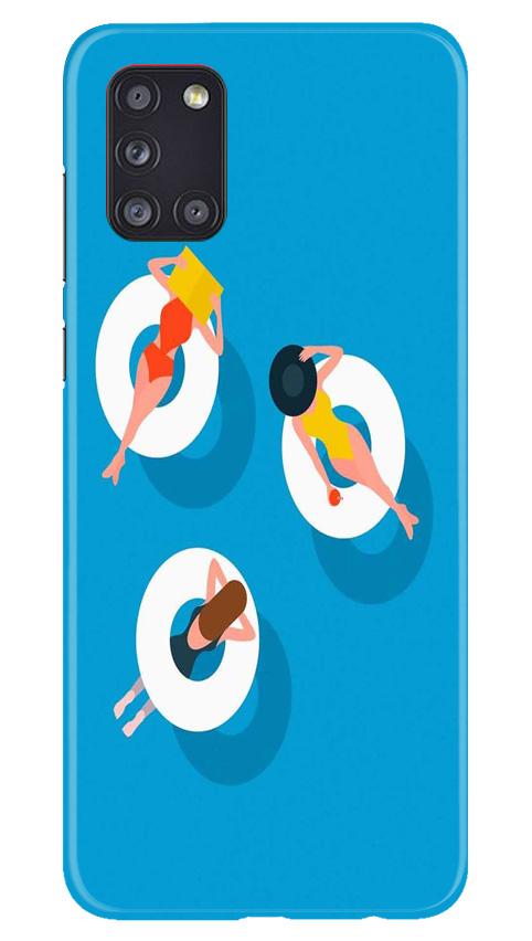 Girlish Mobile Back Case for Samsung Galaxy A31 (Design - 306)