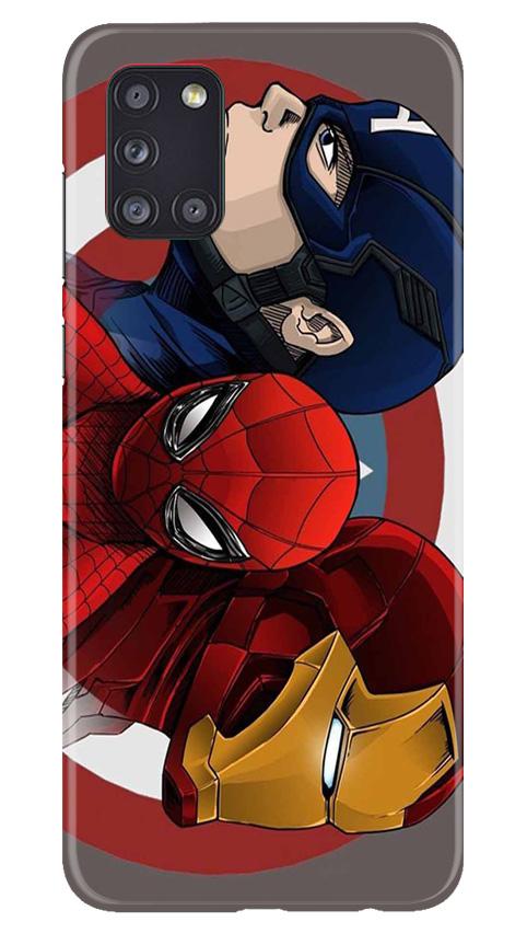 Superhero Mobile Back Case for Samsung Galaxy A31 (Design - 311)