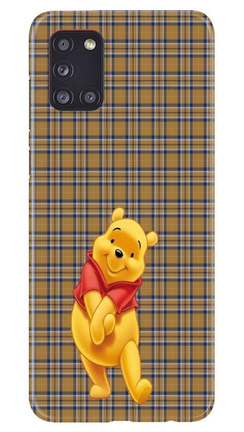 Pooh Mobile Back Case for Samsung Galaxy A31 (Design - 321)