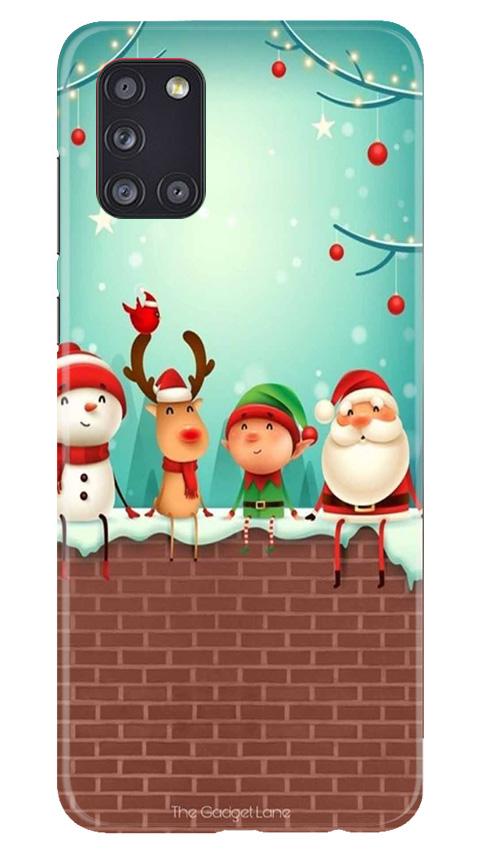 Santa Claus Mobile Back Case for Samsung Galaxy A31 (Design - 334)