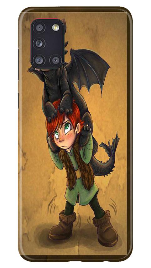 Dragon Mobile Back Case for Samsung Galaxy A31 (Design - 336)