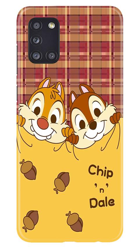 Chip n Dale Mobile Back Case for Samsung Galaxy A31 (Design - 342)