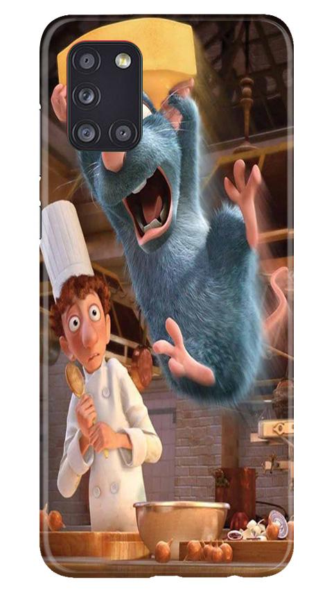 Ratatouille Mobile Back Case for Samsung Galaxy A31 (Design - 347)
