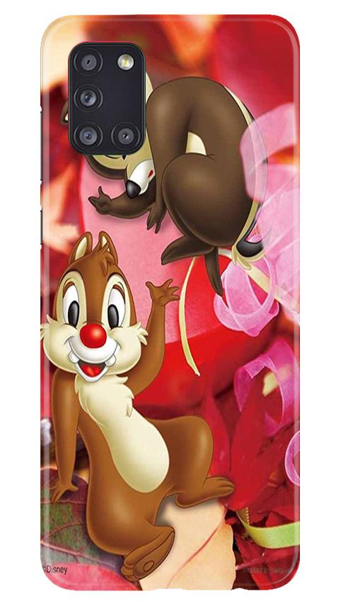 Chip n Dale Mobile Back Case for Samsung Galaxy A31 (Design - 349)