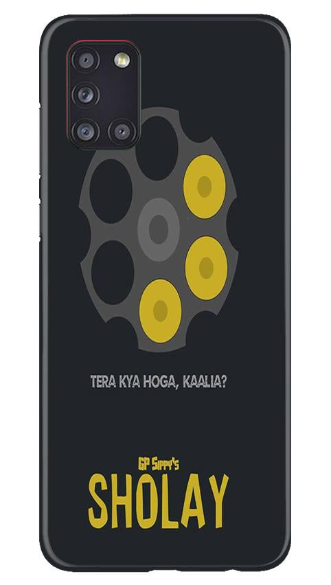 Sholay Mobile Back Case for Samsung Galaxy A31 (Design - 356)
