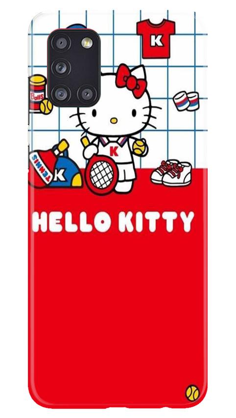 Hello Kitty Mobile Back Case for Samsung Galaxy A31 (Design - 363)