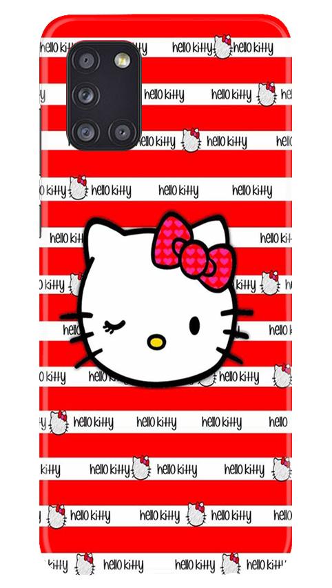 Hello Kitty Mobile Back Case for Samsung Galaxy A31 (Design - 364)