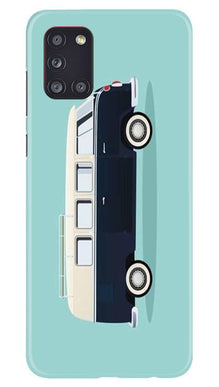 Travel Bus Mobile Back Case for Samsung Galaxy A31 (Design - 379)