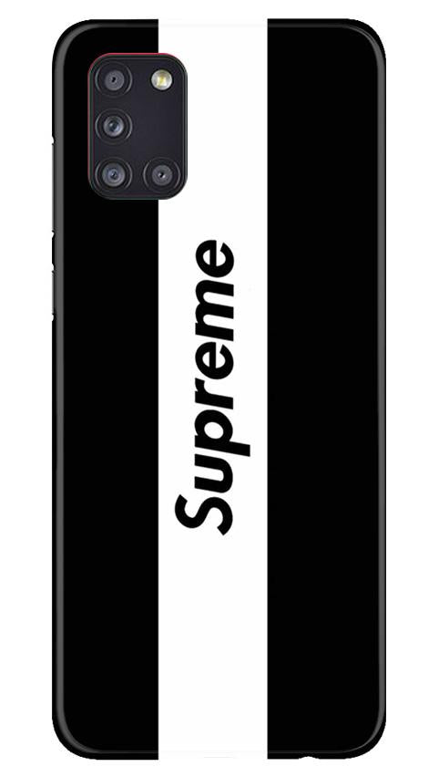Supreme Mobile Back Case for Samsung Galaxy A31 (Design - 388)