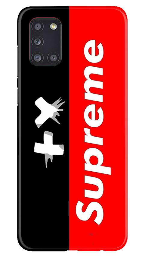 Supreme Mobile Back Case for Samsung Galaxy A31 (Design - 389)