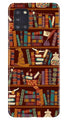 Book Shelf Mobile Back Case for Samsung Galaxy A31 (Design - 390)