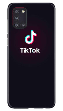 Tiktok Mobile Back Case for Samsung Galaxy A31 (Design - 396)