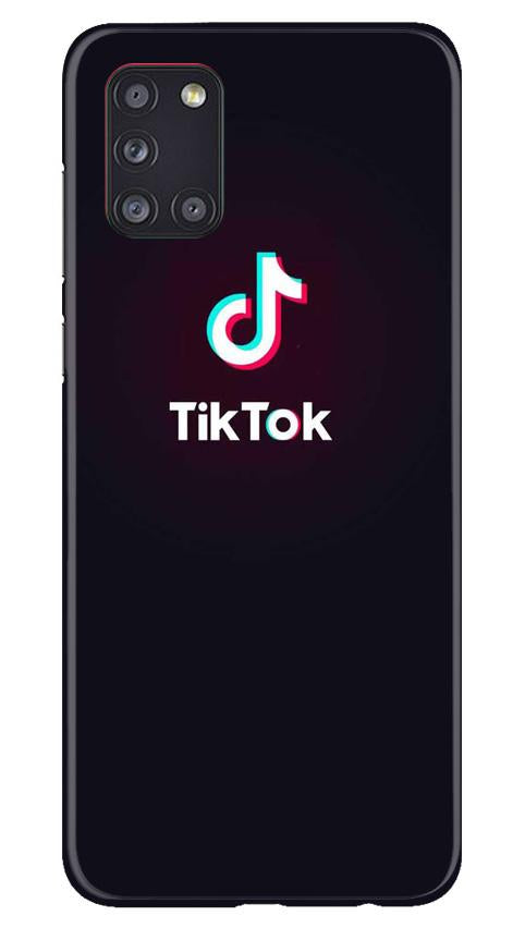 Tiktok Mobile Back Case for Samsung Galaxy A31 (Design - 396)