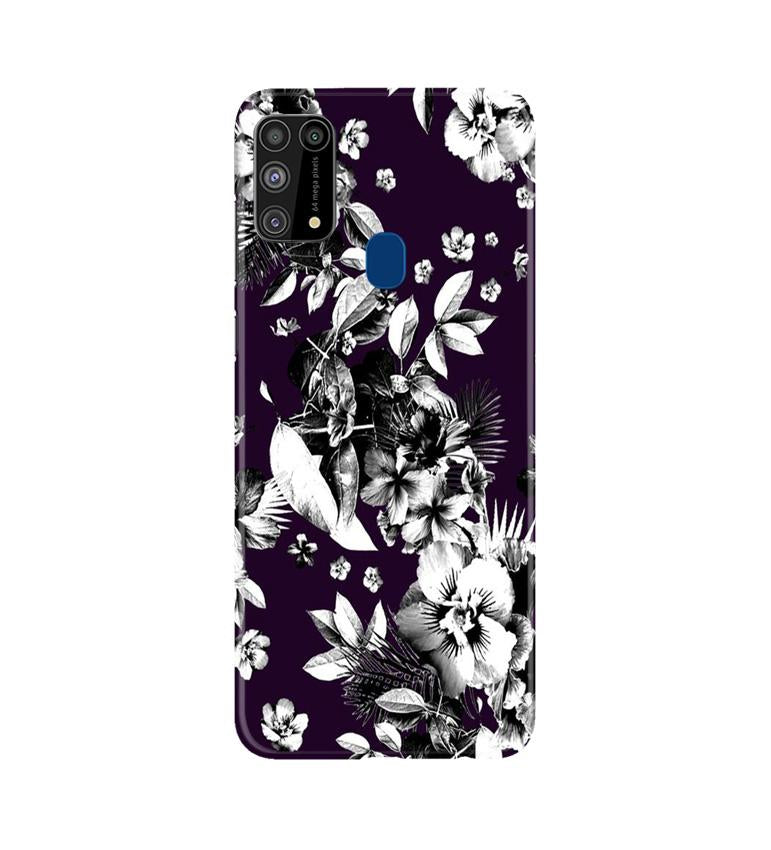 white flowers Case for Samsung Galaxy M31
