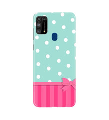 Gift Wrap Mobile Back Case for Samsung Galaxy M31 (Design - 30)