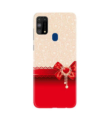 Gift Wrap3 Mobile Back Case for Samsung Galaxy M31 (Design - 36)