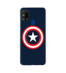 Captain America Mobile Back Case for Samsung Galaxy M31 (Design - 42)