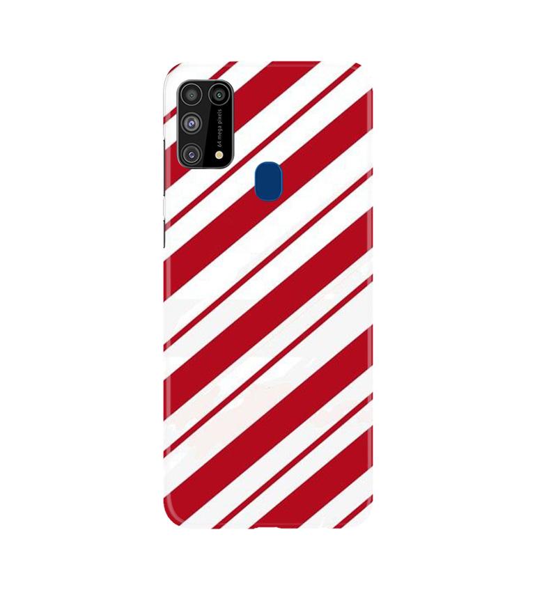 Red White Case for Samsung Galaxy M31