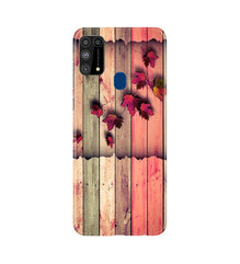 Wooden look2 Mobile Back Case for Samsung Galaxy M31 (Design - 56)
