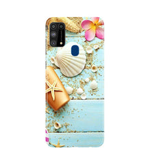 Sea Shells Mobile Back Case for Samsung Galaxy M31 (Design - 63)