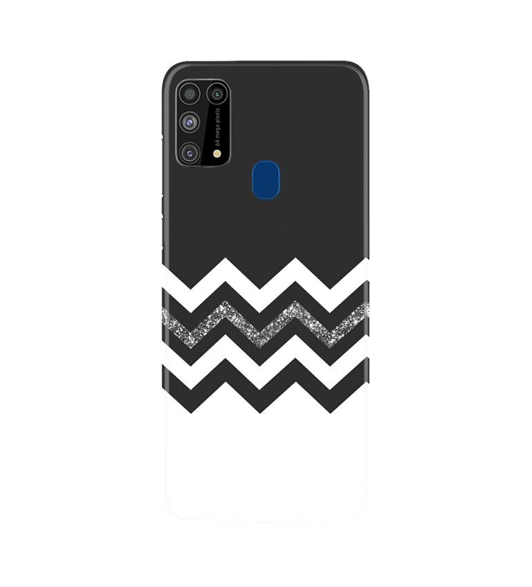 Black white Pattern2Case for Samsung Galaxy M31