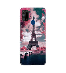 Eiffel Tower Mobile Back Case for Samsung Galaxy M31  (Design - 101)