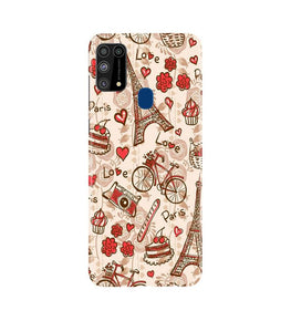 Love Paris Case for Samsung Galaxy M31(Design - 103)