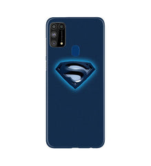 Superman Superhero Mobile Back Case for Samsung Galaxy M31  (Design - 117)