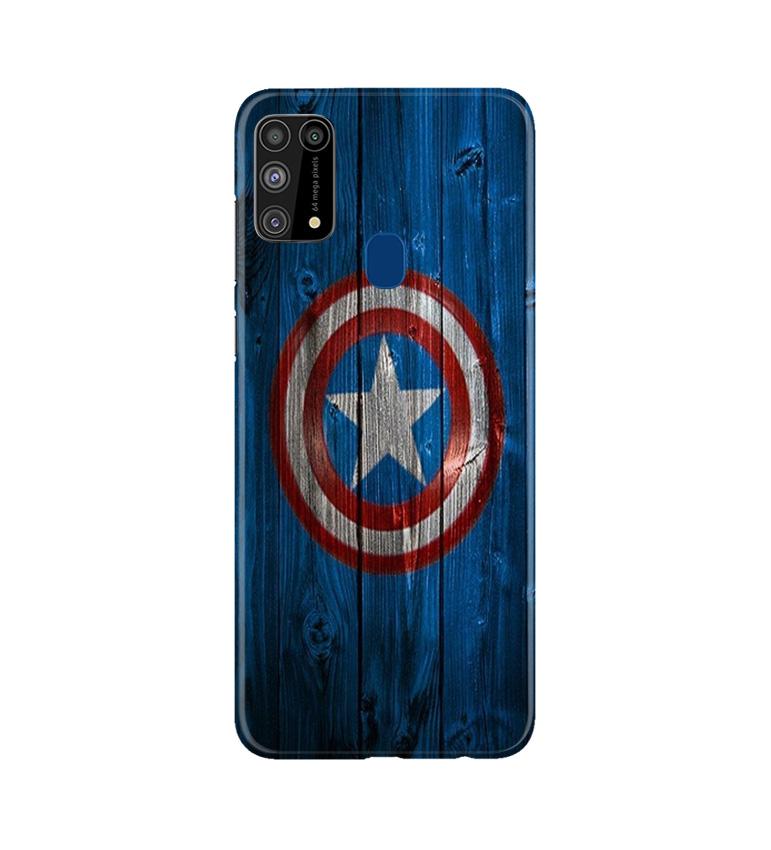 Captain America Superhero Case for Samsung Galaxy M31  (Design - 118)
