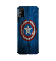 Captain America Superhero Mobile Back Case for Samsung Galaxy M31  (Design - 118)