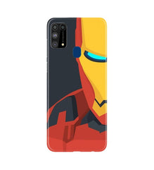 Iron Man Superhero Mobile Back Case for Samsung Galaxy M31  (Design - 120)