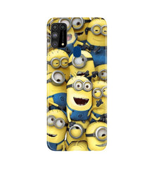 Minions Mobile Back Case for Samsung Galaxy M31  (Design - 127)