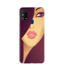 Girlish Mobile Back Case for Samsung Galaxy M31  (Design - 130)