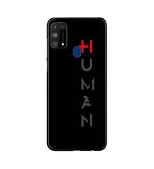 Human Mobile Back Case for Samsung Galaxy M31  (Design - 141)