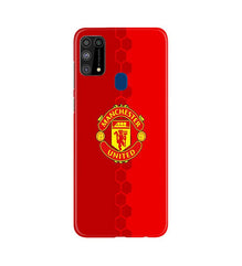 Manchester United Mobile Back Case for Samsung Galaxy M31  (Design - 157)