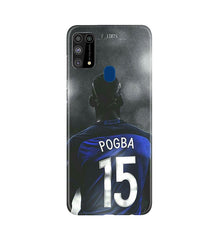 Pogba Mobile Back Case for Samsung Galaxy M31  (Design - 159)