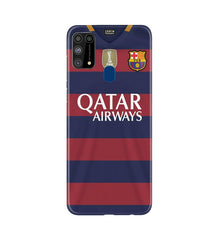 Qatar Airways Mobile Back Case for Samsung Galaxy M31  (Design - 160)